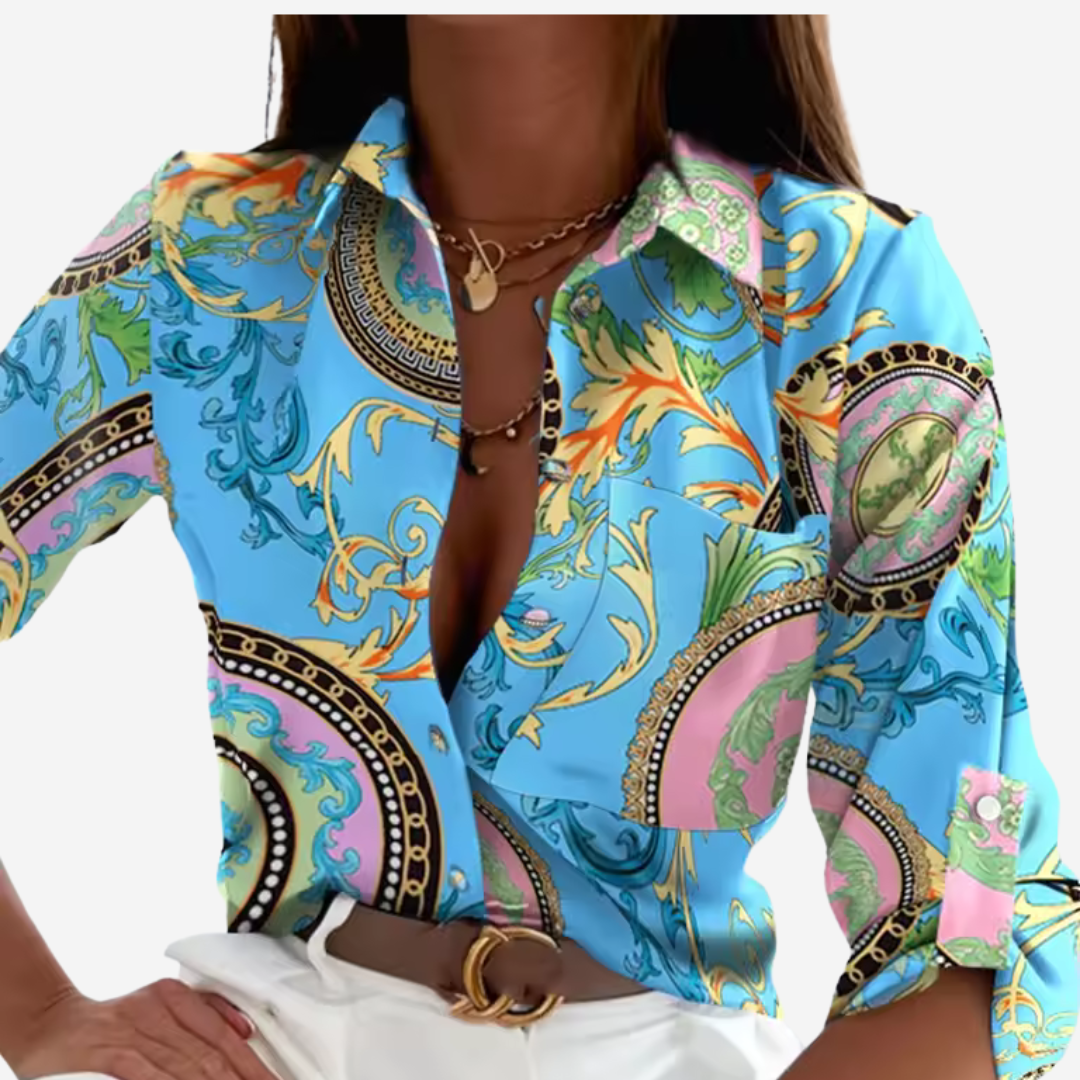 Stijlvolle Blouse met Patroon