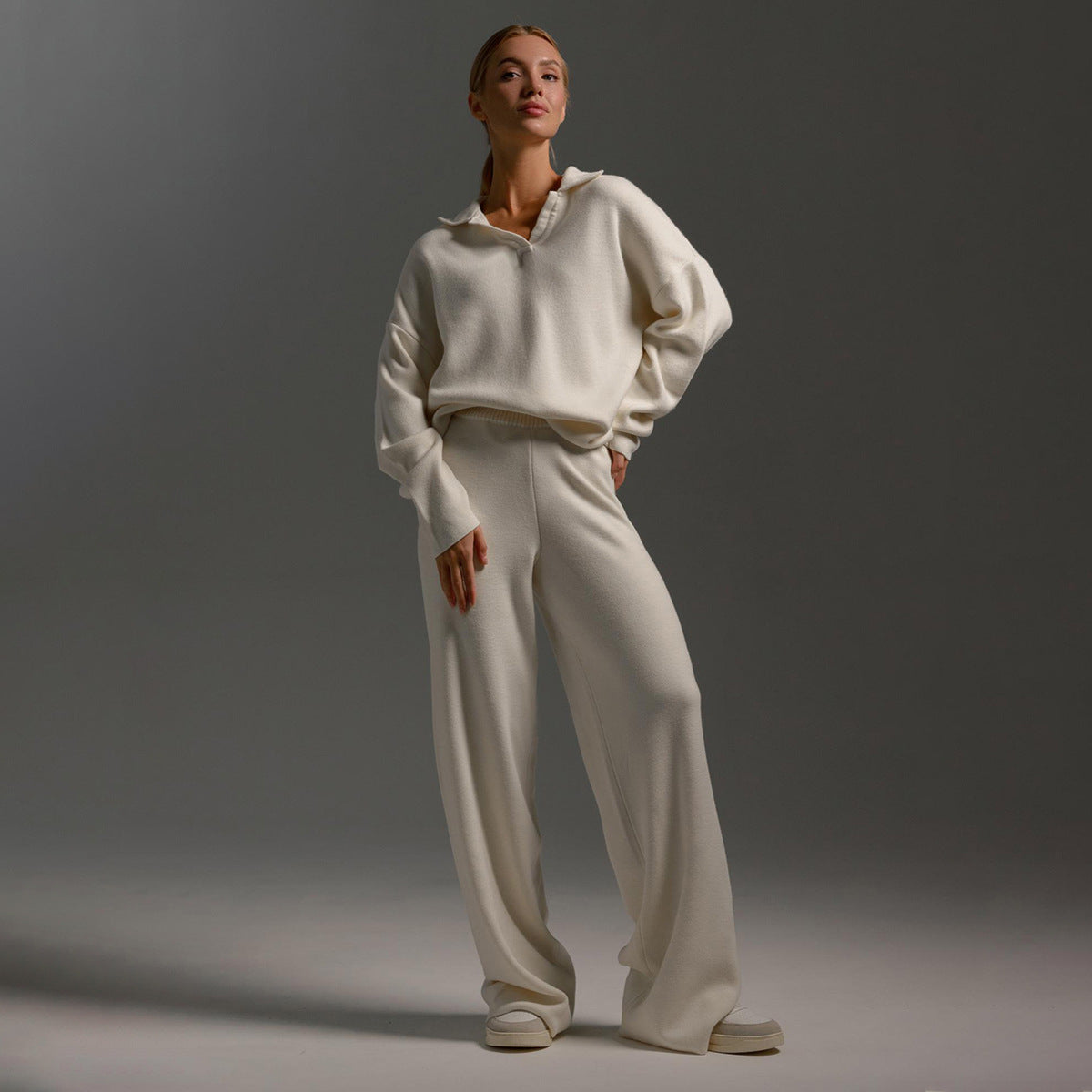 Gebreide Tracksuit voor Dames – Comfortabele & Stijlvolle Set
