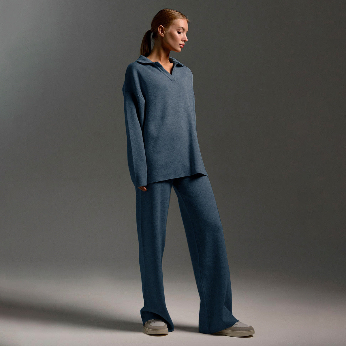 Gebreide Tracksuit voor Dames – Comfortabele & Stijlvolle Set