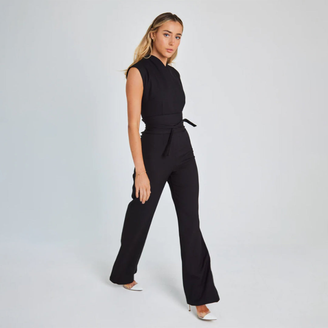Trendy Mouwloze Damesjumpsuit