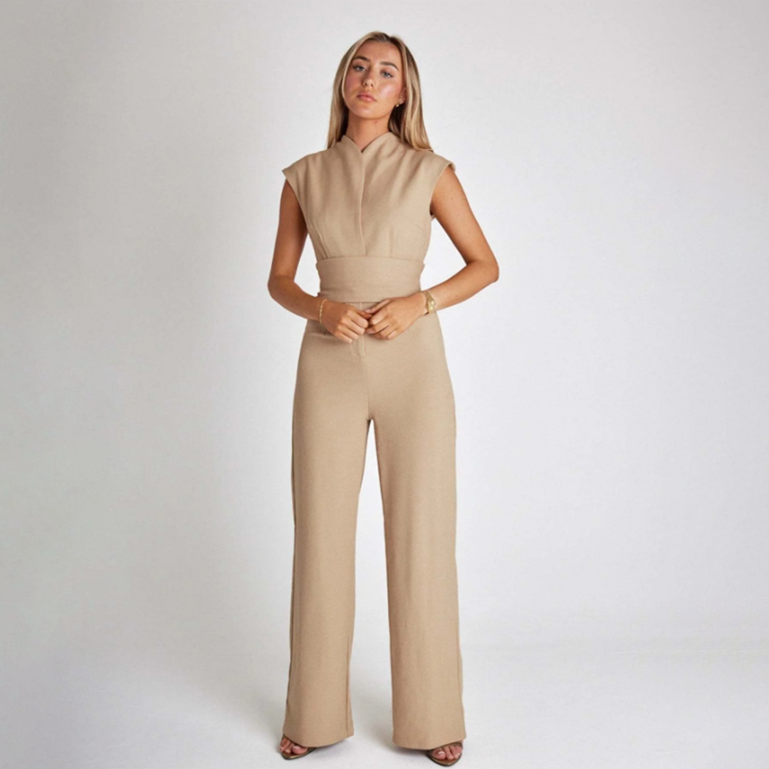 Trendy Mouwloze Damesjumpsuit