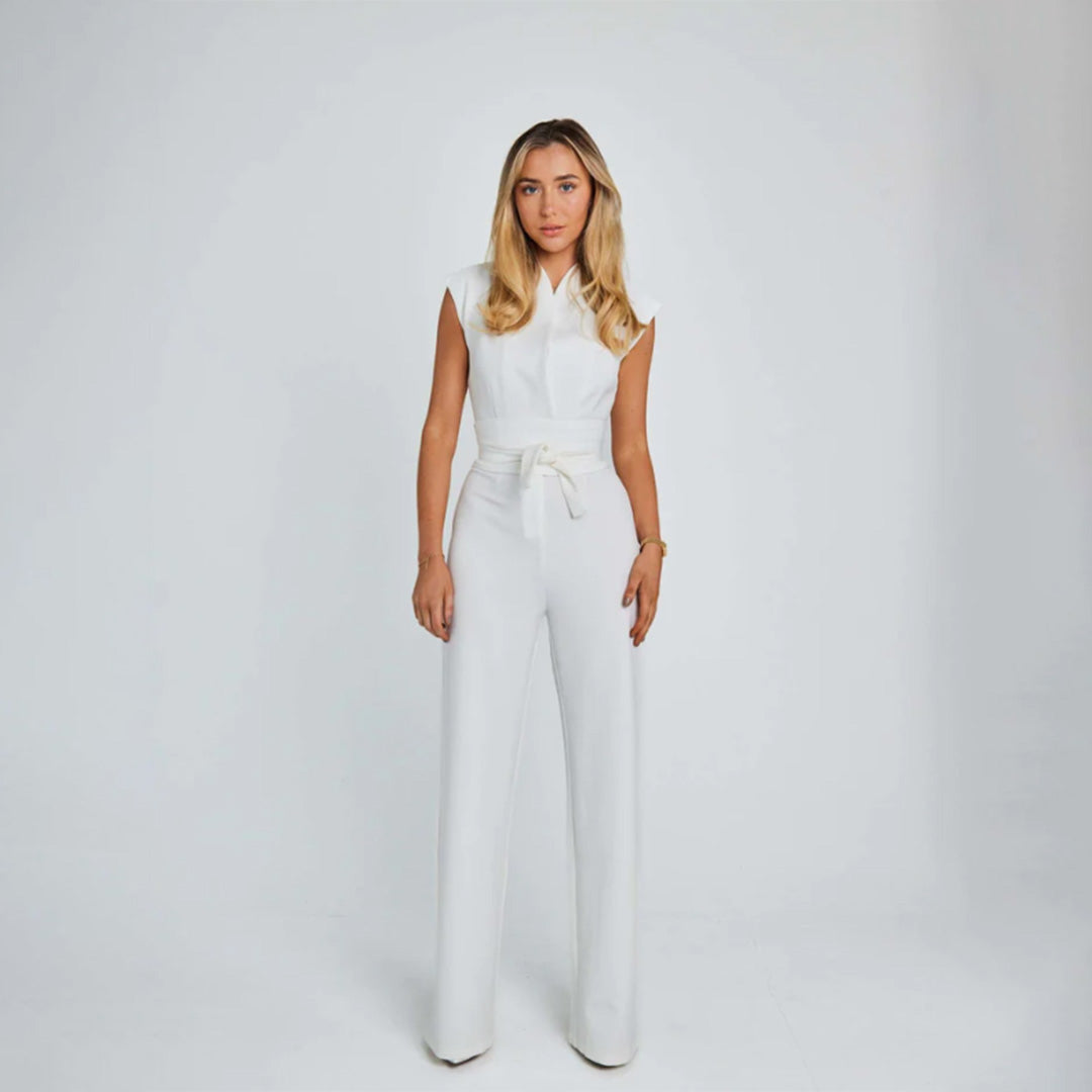 Trendy Mouwloze Damesjumpsuit