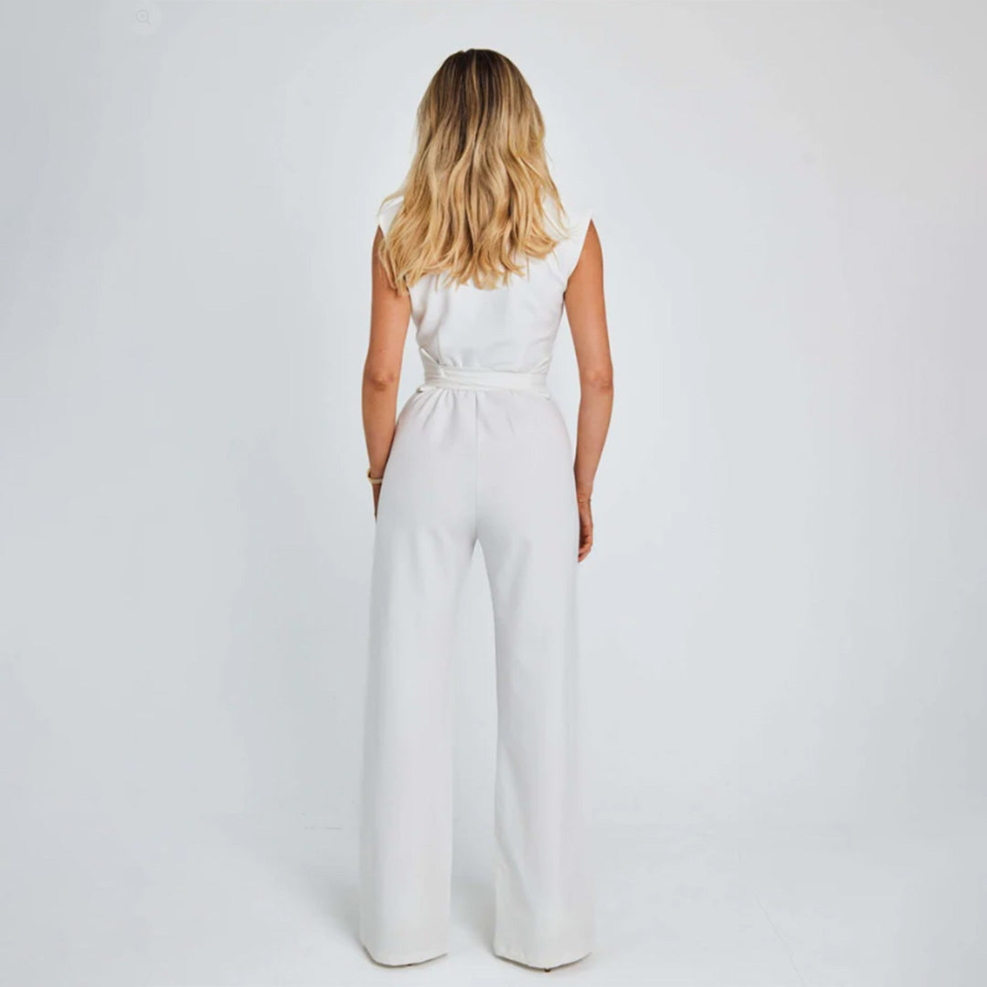 Trendy Mouwloze Damesjumpsuit