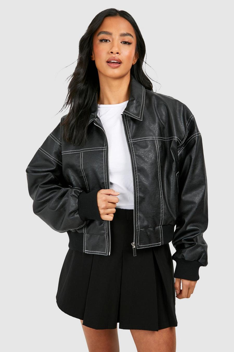 Oversized Leren Jasje